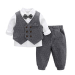 Load image into Gallery viewer, Formal Long Sleeve Baby Suit
