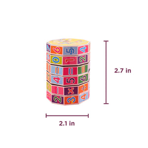 Cylindrical Rubik's Educational Toy