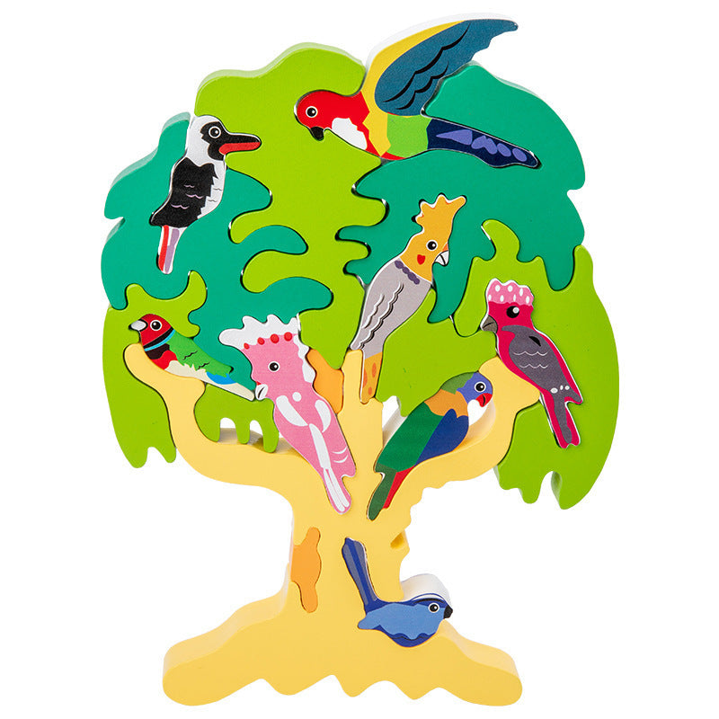 3D Bird Tree Jigsaw Puzzle