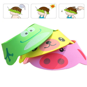 Adjustable Bathing Foam Hat For Babies And Kids
