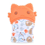 Load image into Gallery viewer, Kitty Face Teether Gloves
