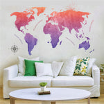 Load image into Gallery viewer, World Map  Mural
