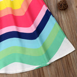Load image into Gallery viewer, Rainbow Sleeveless Dress
