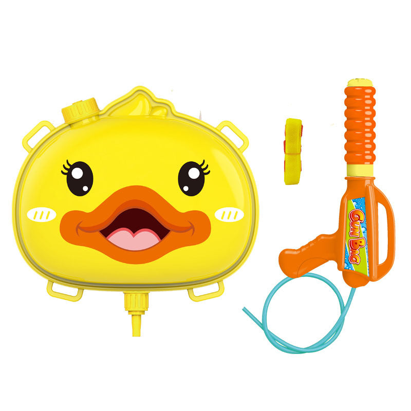 Backpack water gun suction backpack