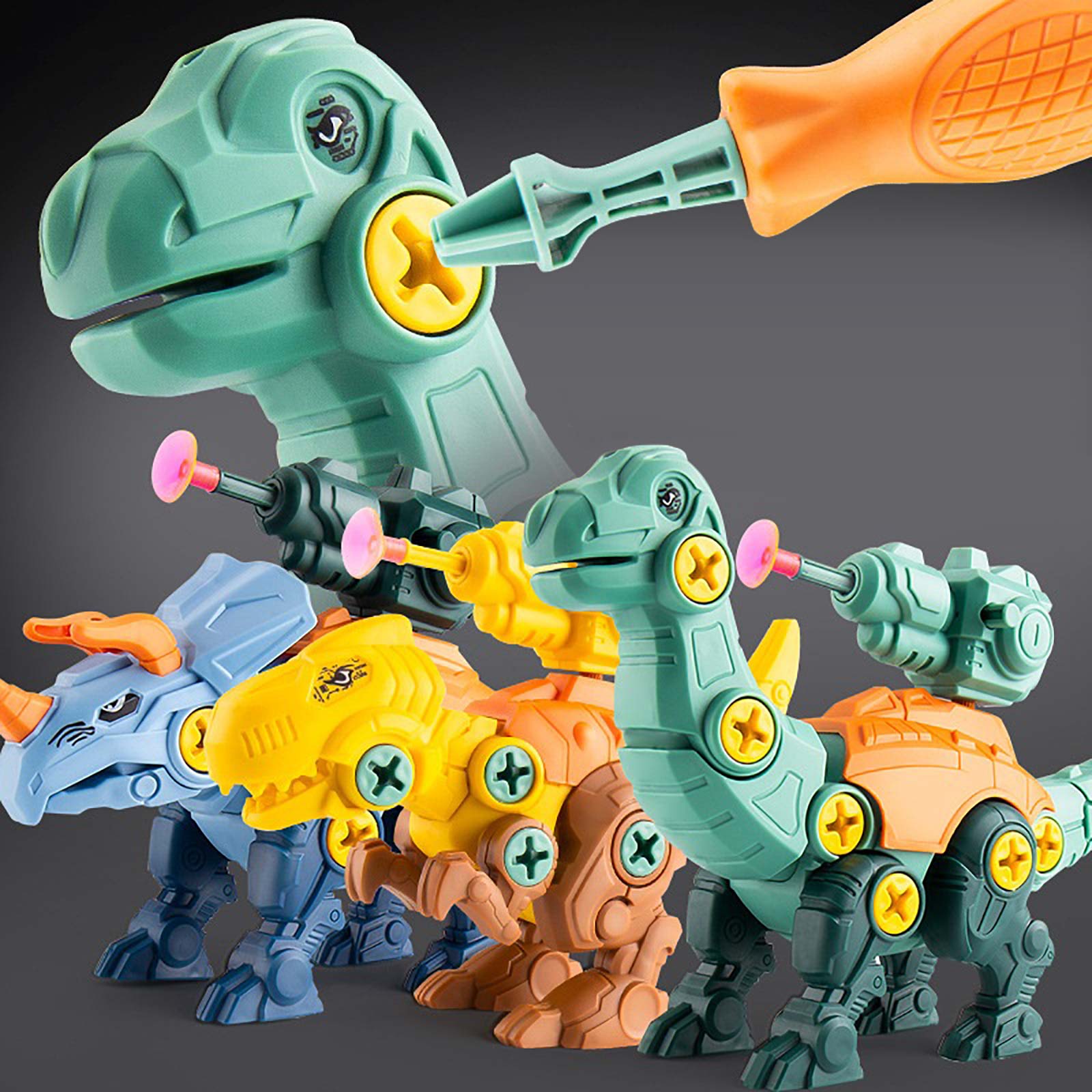 Children's Puzzle Assembling Dinosaur