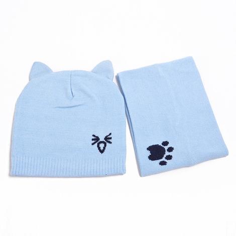 2 Piece Warm Baby Hat and  Scarf