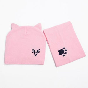 2 Piece Warm Baby Hat and  Scarf