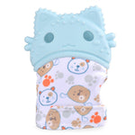 Load image into Gallery viewer, Kitty Face Teether Gloves
