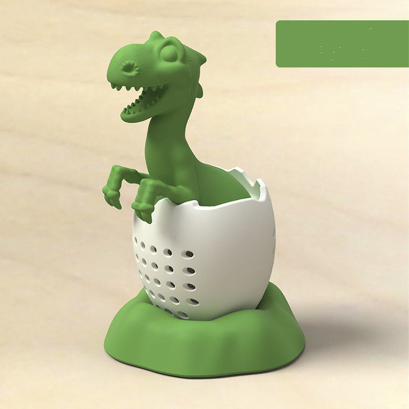Silicone Dinosaur Tea Dispenser