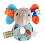 Load image into Gallery viewer, Baby Circular Plush Rattle
