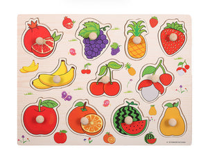 Fruit Grasping Board Puzzle