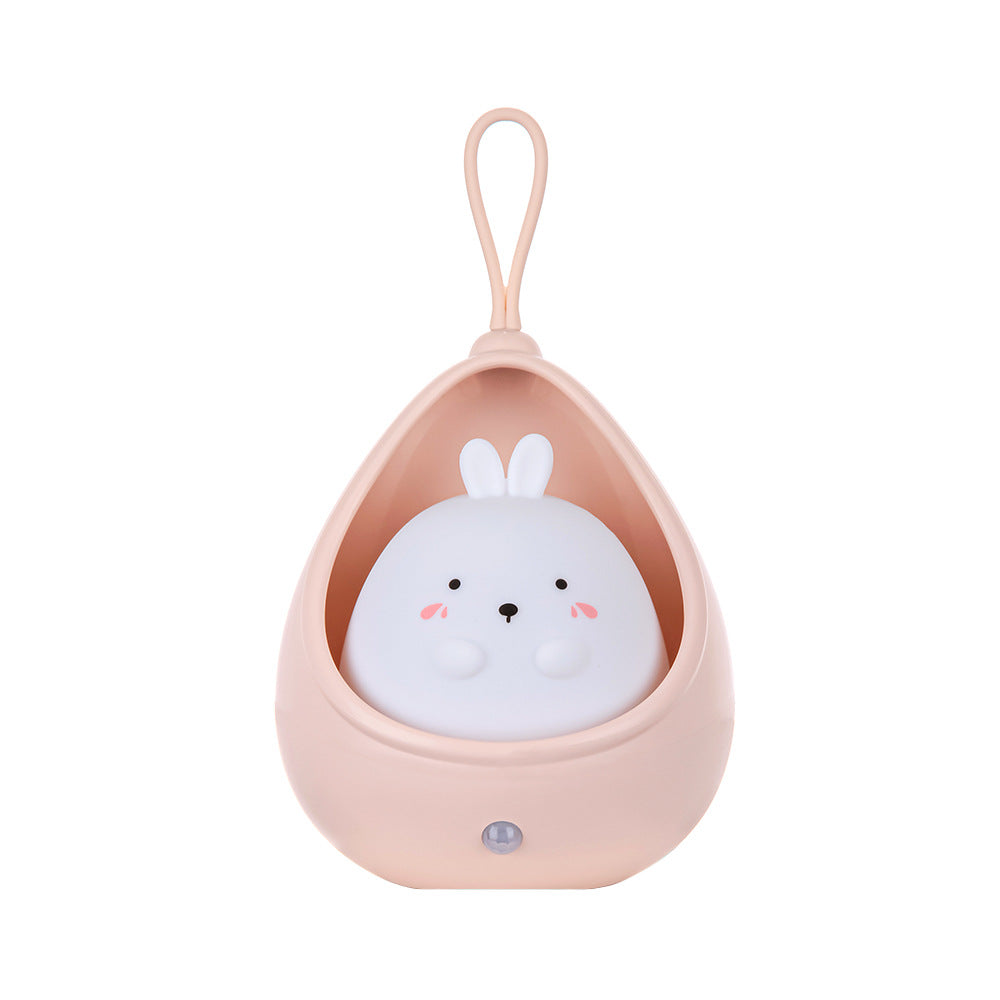 Bunny in a Hole Night Light
