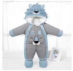 Load image into Gallery viewer, Winter One-piece Baby Suit
